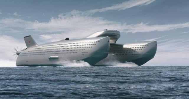 Гигантский катамаран «Адмирал Кузнецов», соединивший Самару и иранский Тегеран