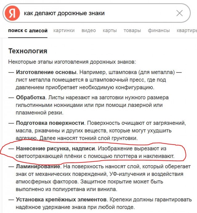 Дорожные знаки