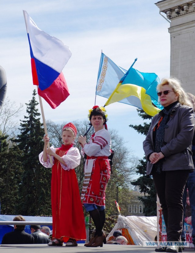 Многочисленный митинг в Одессе