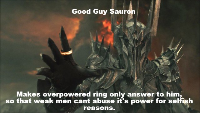 Хороший парень Саурон