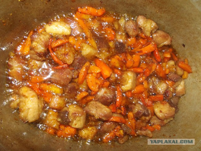 Рассыпчатый плов, а не рисовая каша.
