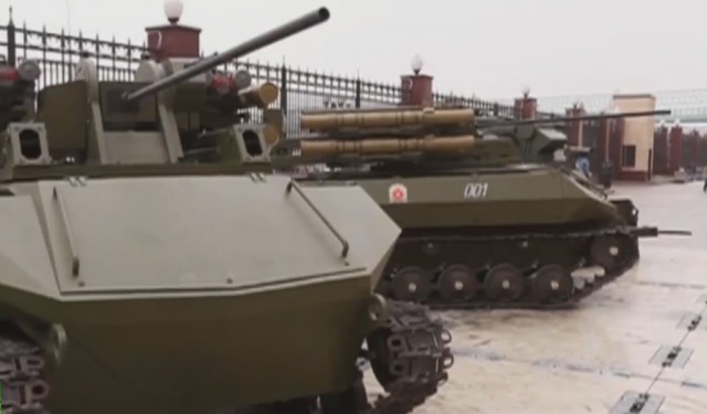 Уран-9, испытания робота пройдены на отлично