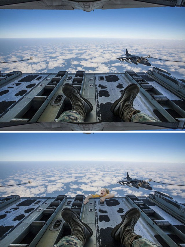 Много-много картинок от мастеров фотошопа.