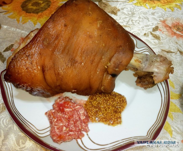 Рулька по-японски