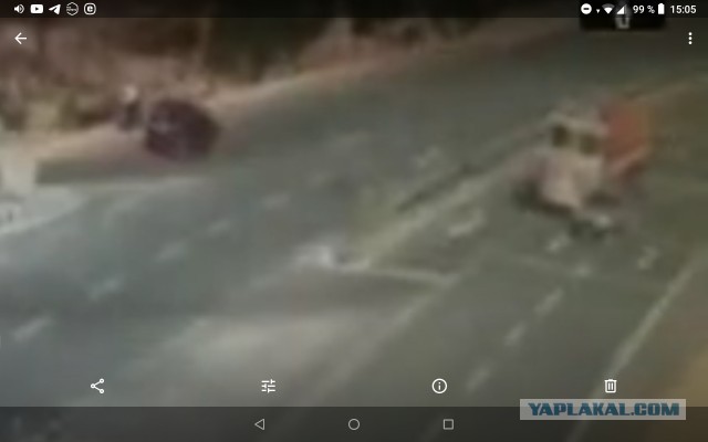 Очень неожиданное и жуткое ДТП ...