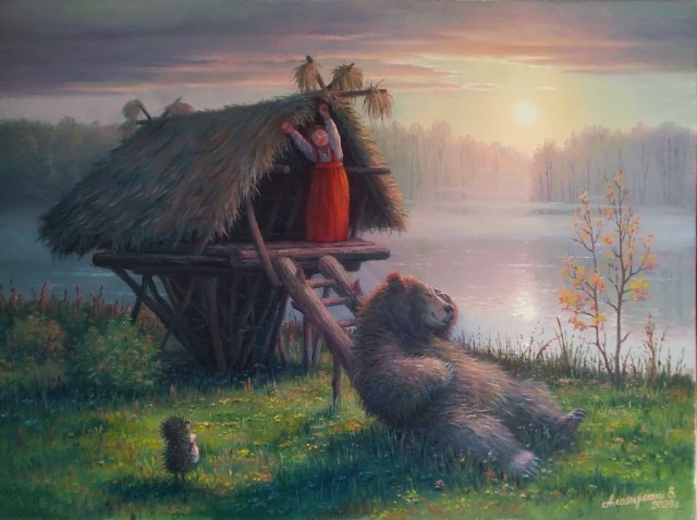 Художник, который несет добро, Вячеслав Алатырский