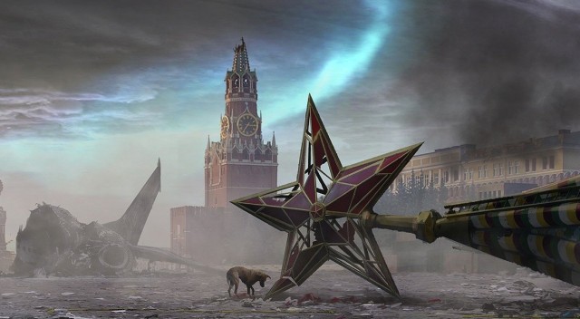 В Москве ураган. Он на Красной площади «сдул» с кремлевской стены установленные для реставрации леса и захватил один зубец