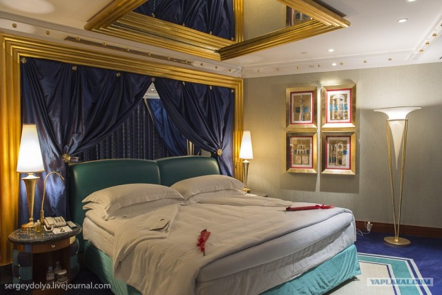 Д.Р. в Бурдж Аль Араб