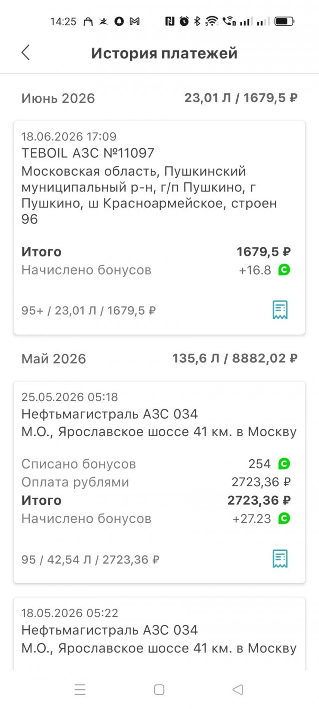 Цена на бензин Тула