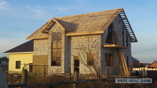 Дом из газобетона в Башкирии
