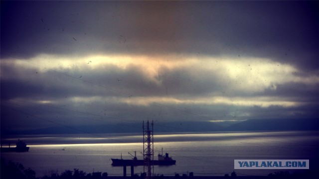 Владивосток и Русский остров с высоты...