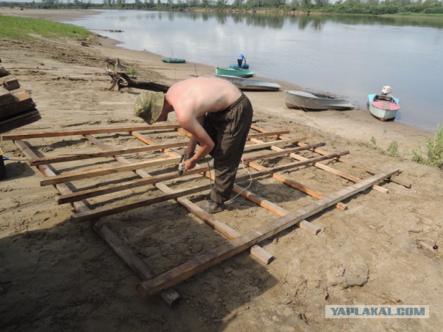 Сплав по реке Чулым