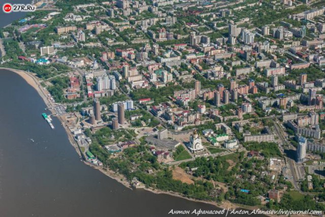 Фото некоторых городов с высоты