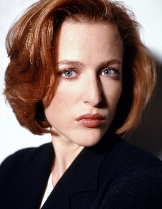 Gillian Anderson. Агент Скалли!