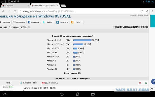 Реакция молодежи на Windows 95 (USA)