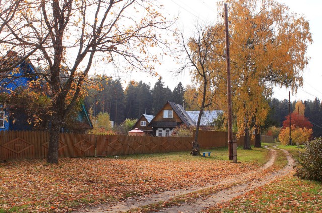 Осень в деревне