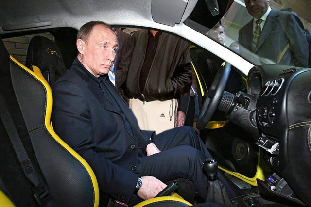 Путин осмотрел ВАЗ