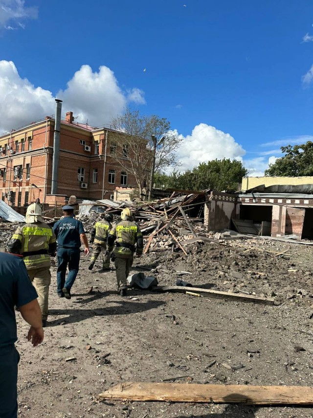 В Таганроге прогремел сильный взрыв
