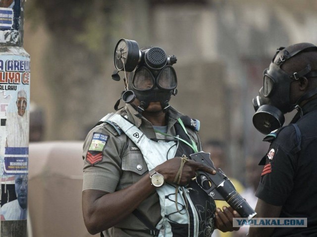 Эпичный полицейский в Нигере