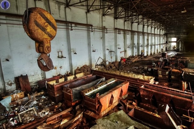 Заброшенный Северный Судоремонтный Завод в Советской Гавани