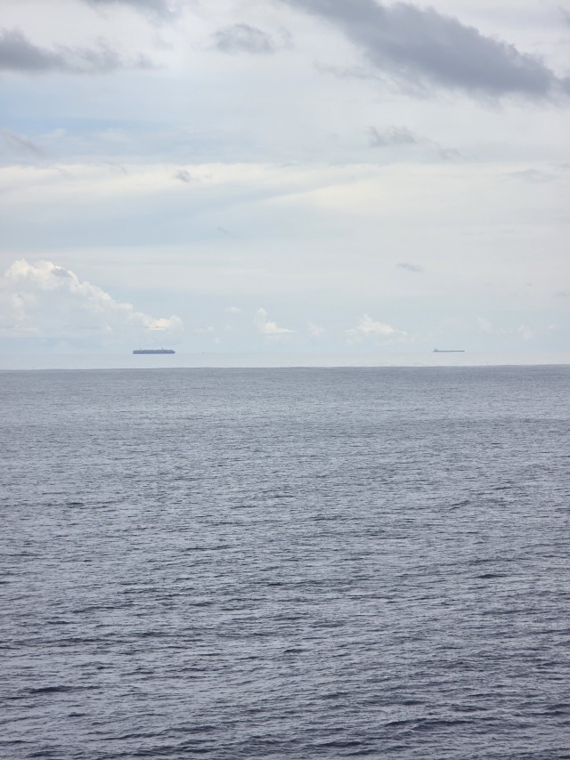 Мираж в Каспийском море