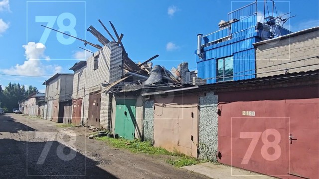 Сегодня в гаражах Сестрорецка что-то бумкнуло