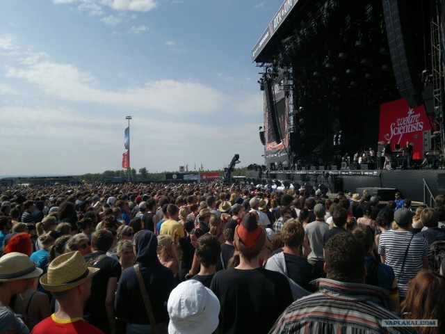 Поездка на крупнейший рок-фестиваль "Rock am Ring"