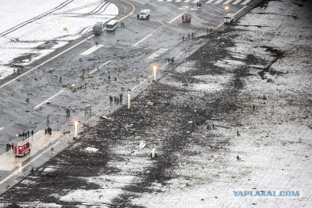 О крушении "Боинга" от очевидца