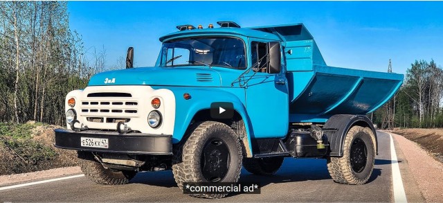 ЗИЛ-131 – зачем была нужна такая большая машина с 6x6 WD