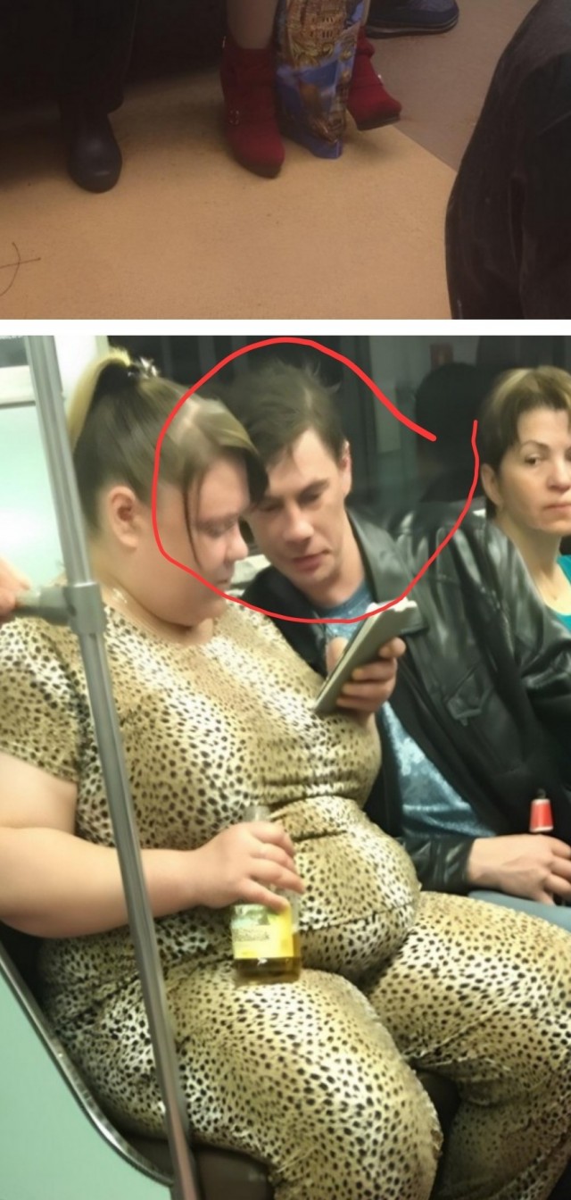 Модники из нашего метро