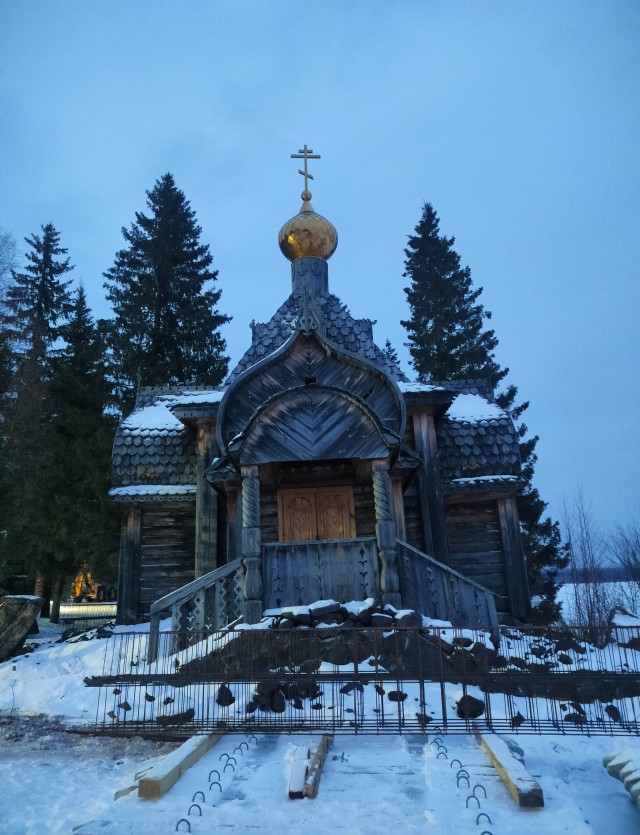 Новый год в Уральских горах.
