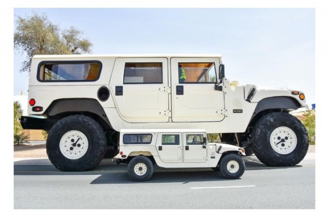 Арабы задали новый стандарт понтов — ширина автомобиля