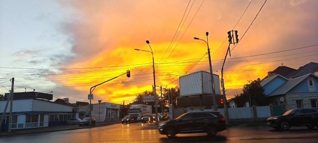 Просто красивый закат