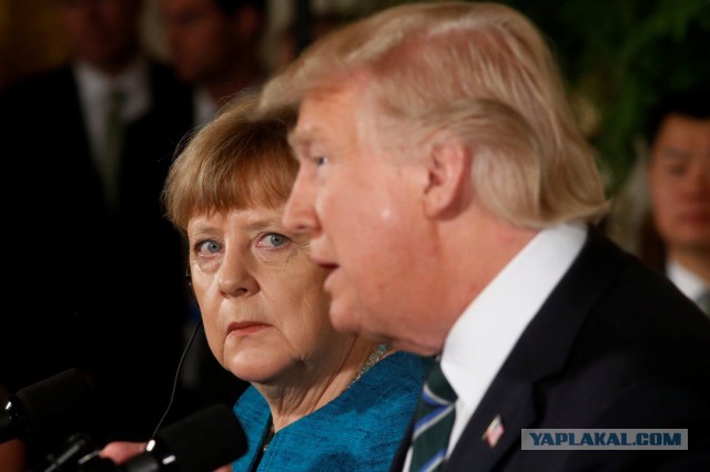 Иванка Трамп и испепеляющий взгляд Меркель. Реакция соцсетей