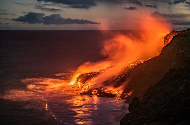 Зрелищные извержения вулканов последних лет