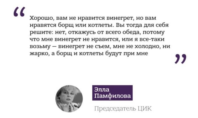 Элла Памфилова: "Голосование по каждой поправке Конституции отдельно технологически немыслимо"