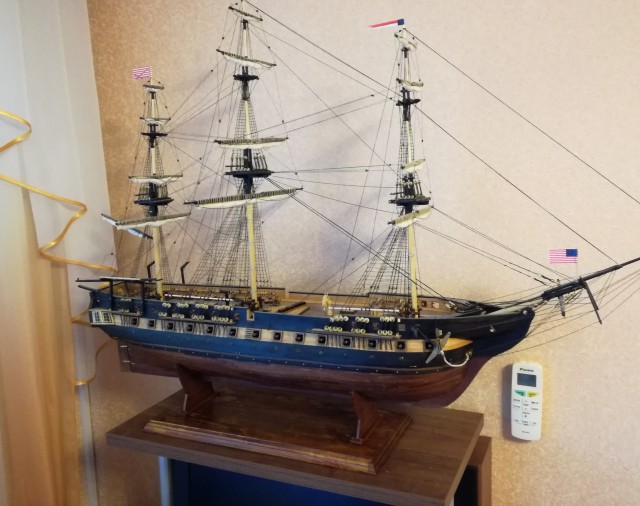 Постройка модели линкора Santisima Trinidad