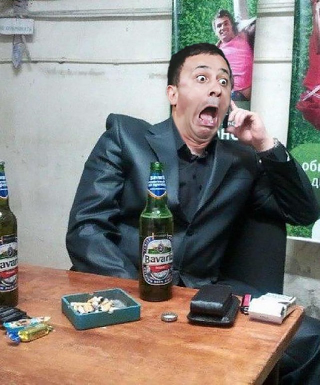 Фотожаба: Чего ж ты испугался, Юра?