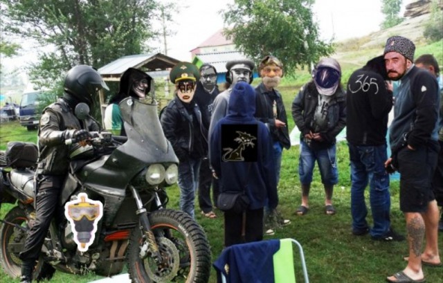 Бешеный байкер