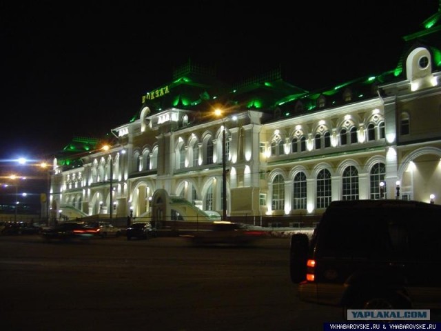 Россия ночью