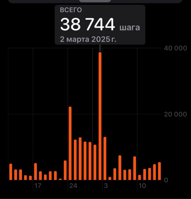 Как я 1.000.000 шагов сделал за 30 дней