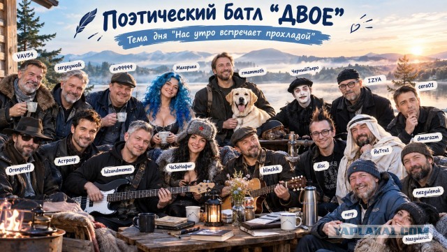Двое, поэтический батл