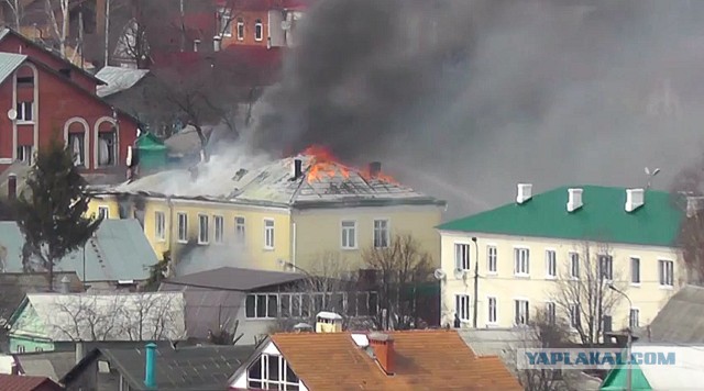 Взрыв пиротехники в Орле