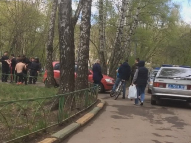Массовая драка в Москве на основе этнической неприязни