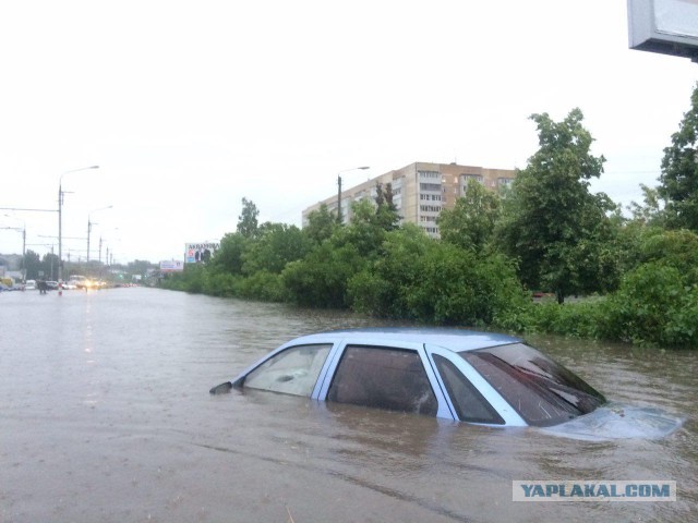 Ульяновск уходит под воду