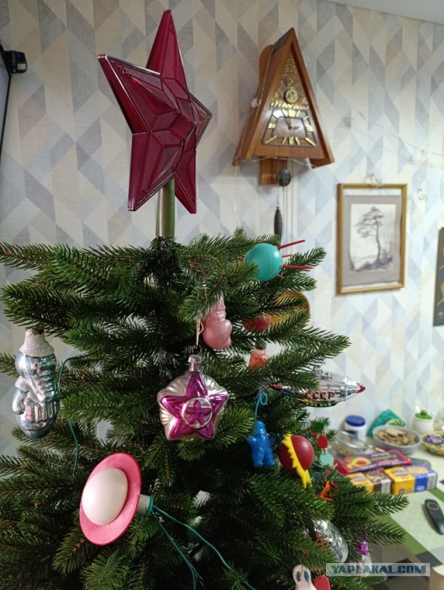 Новогодние украшения СССР