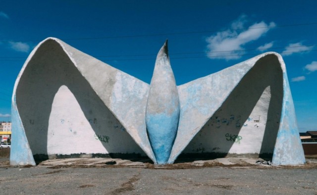 Остановки автобусные СССР. Искусство былое.