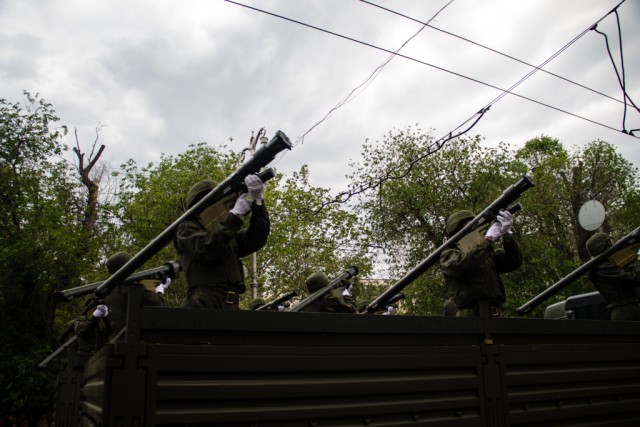 Парад Победы в Севастополе.