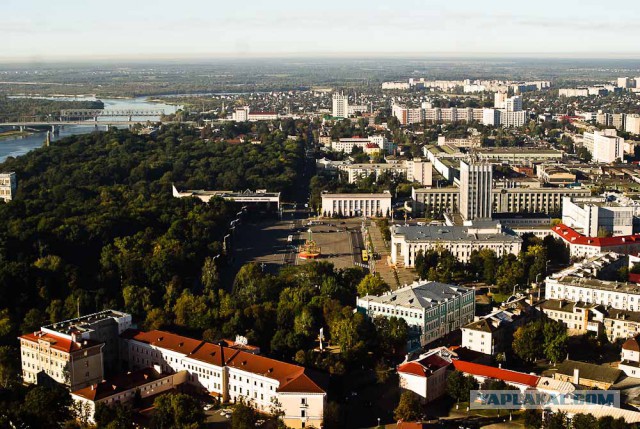 Фото некоторых городов с высоты