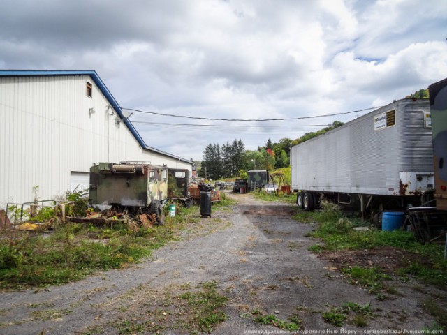 Раритетная военная техника в закромах пенсионера
